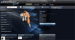 Desktop Screenshot of airspray-gun.co.uk